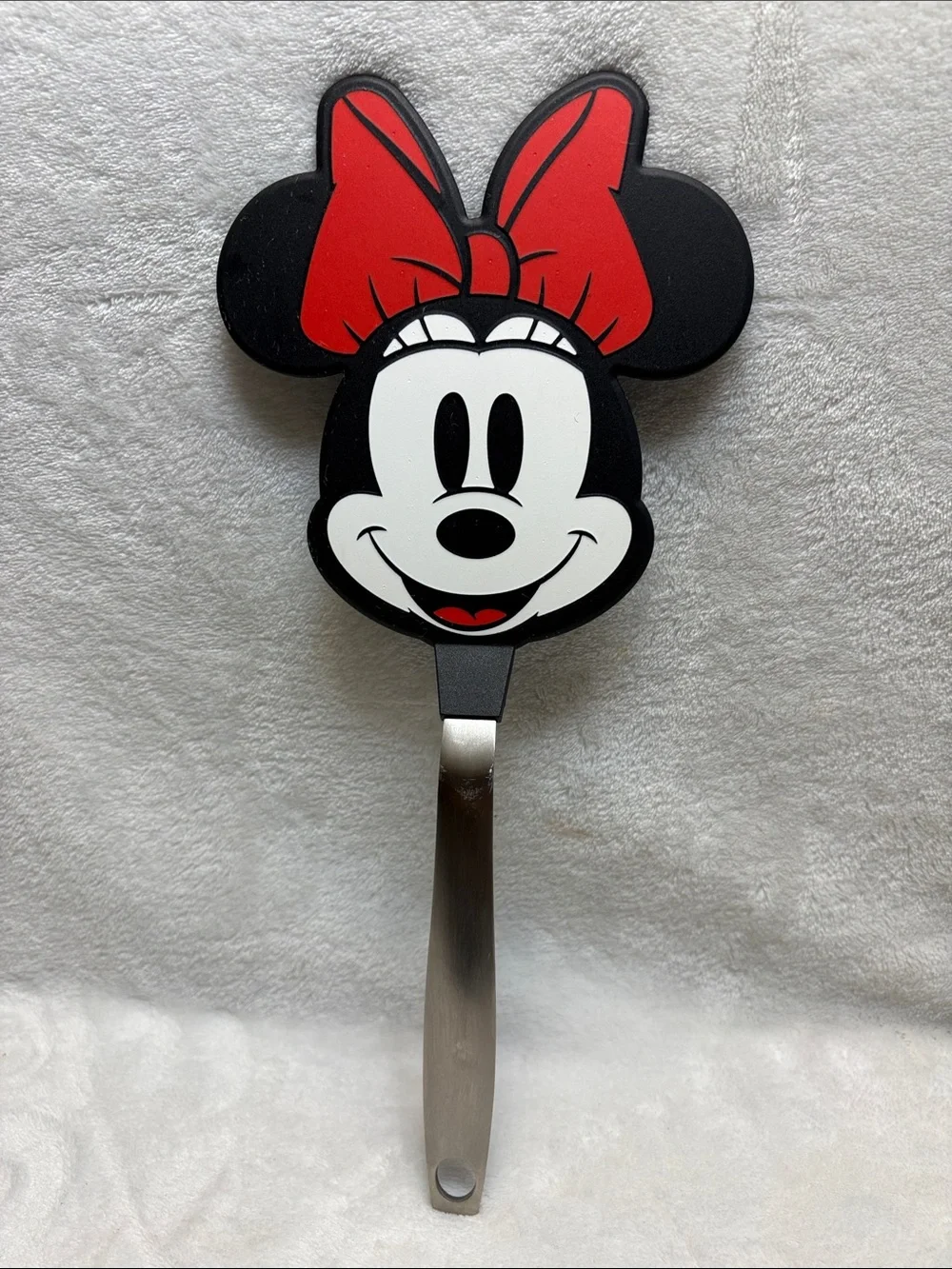 Minnie Mouse Stainless Spatula with Red Bow